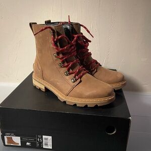 Sorel Women's Lennox Lace Waterproof Leather Boot